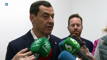 Juanma Moreno considera "indigno" lo que está haciendo Sánchez para mantenerse en el poder