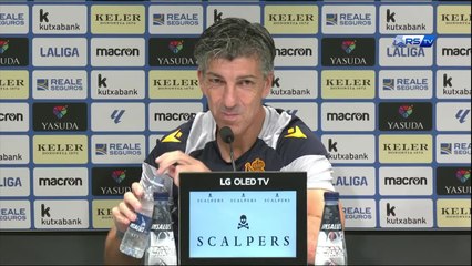 下载视频: Rueda de prensa de Imanol: Real Sociedad vs FC Barcelona