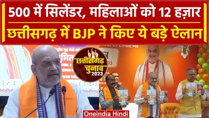 Chattisgarh Election 2023: Chattisgarh में BJP-Congress ने जारी किया Manifesto | वनइंडिया हिंदी