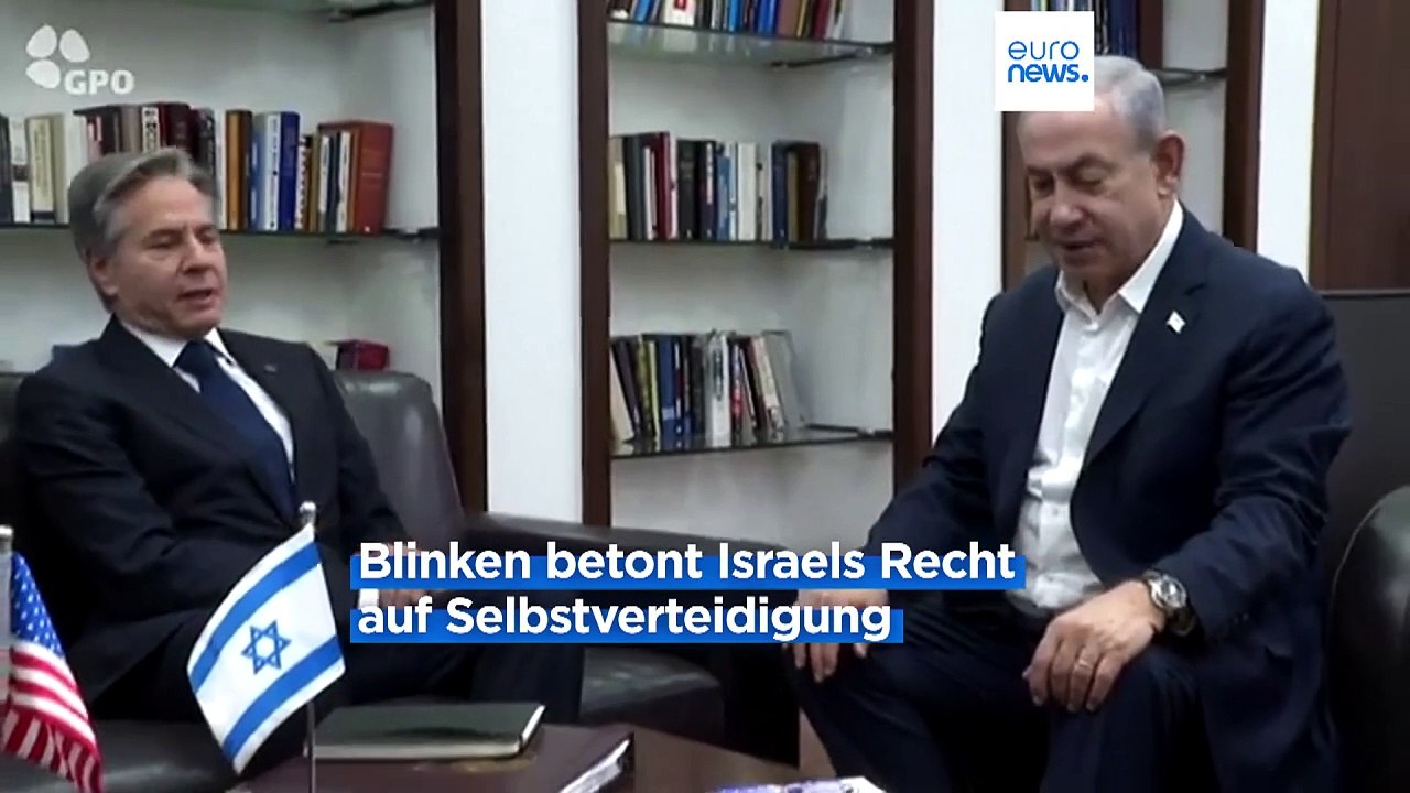 Blinken für besseren Schutz von Zivilisten im Gazastreifen