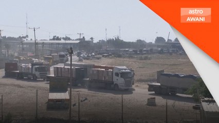 Lebih banyak trak bantuan kemanusiaan masuk ke Gaza