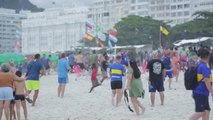 Copa Libertadores - Des violences éclatent entre fans sur la plage de Copacabana avant la finale