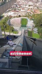 Il ne faut pas avoir le vertige !