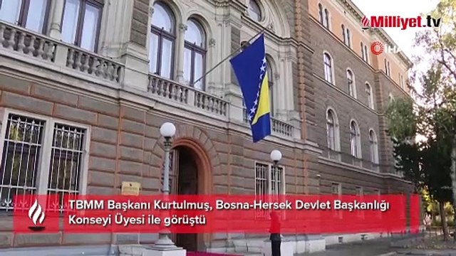 TBMM Başkanı Kurtulmuş, Bosna-Hersek Devlet Başkanlığı Konseyi Üyesi ile görüştü