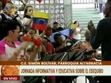 Vpdta. Delcy Rodríguez lidera jornada educativa sobre el Esequibo en el C.E Simón Bolívar en Caracas