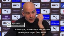 Man City - Guardiola “Haaland a toute sa carrière devant lui pour gagner le Ballon d’Or”