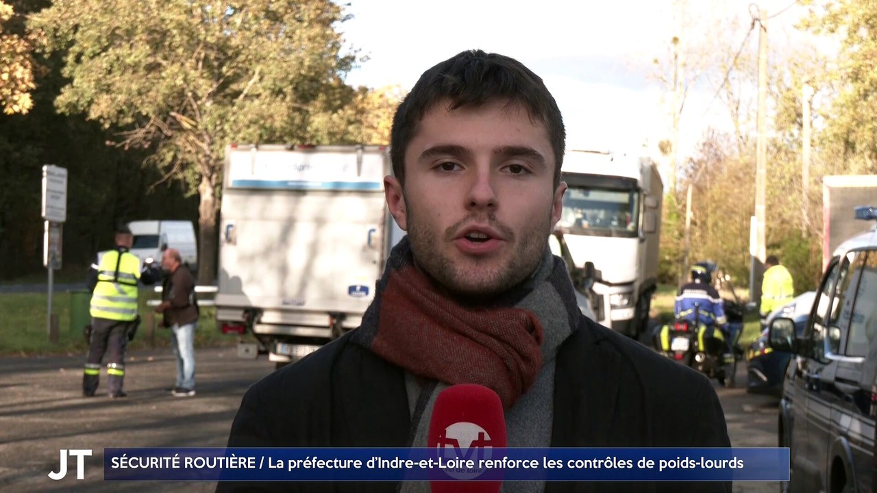 Le Journal - 03/11/2023 - SÉCURITÉ ROUTIÈRE / La préfecture d'Indre-et-Loire renforce les contrôles de poids-lourds
