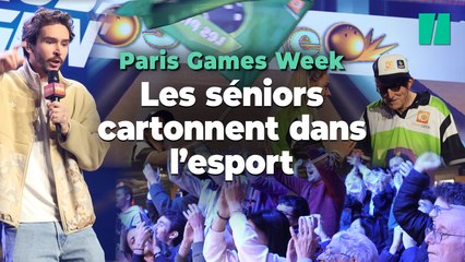 Ces seniors ont enflammé la Paris Games Week en jouant à la Wii