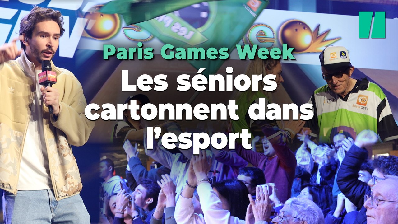 Ces seniors ont enflammé la Paris Games Week en jouant à la Wii