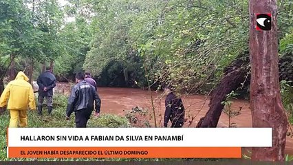 Hallaron sin vida a Fabian Da Silva en Panambí