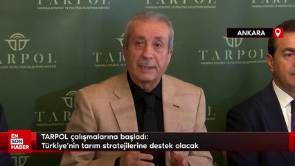 TARPOL çalışmalarına başladı: Türkiye'nin tarım stratejilerine destek olacak