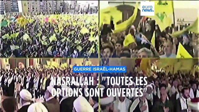 Liban: toutes les options sont ouvertes face à Israël, dit le chef du Hezbollah