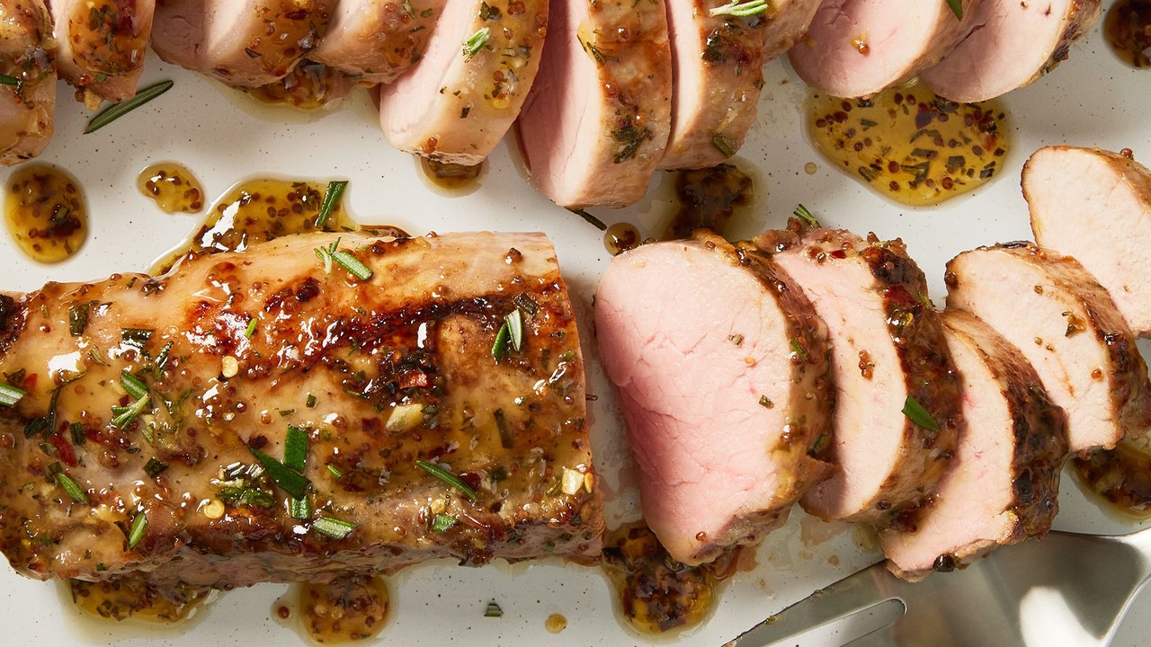 This Roasted Pork Tenderloin Deserves A Spot On Your Weeknight Rotation