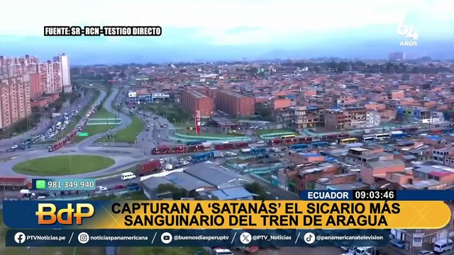Ecuador: capturan a ‘Satanás’, sicario sanguinario del ‘Tren de Aragua’