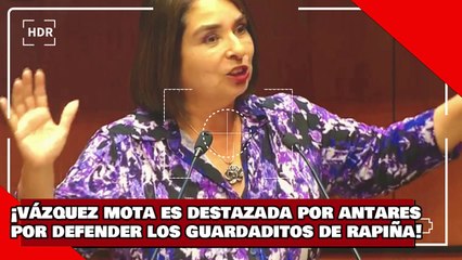 ¡VEAN! ¡la ladrona Vázquez Mota es despedazada por Antares por defender los guardaditos de ra-piña!