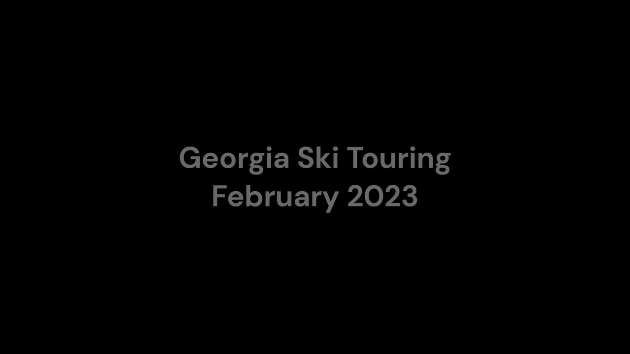 Georgia Ski Trip 2023