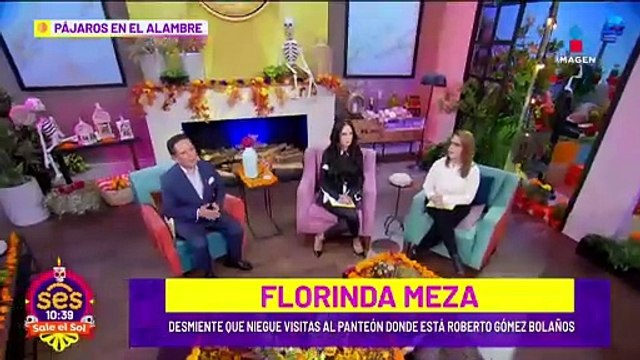 Florinda Meza DESMIENTE negar visitas al panteón donde está Roberto Gómez Bolaños