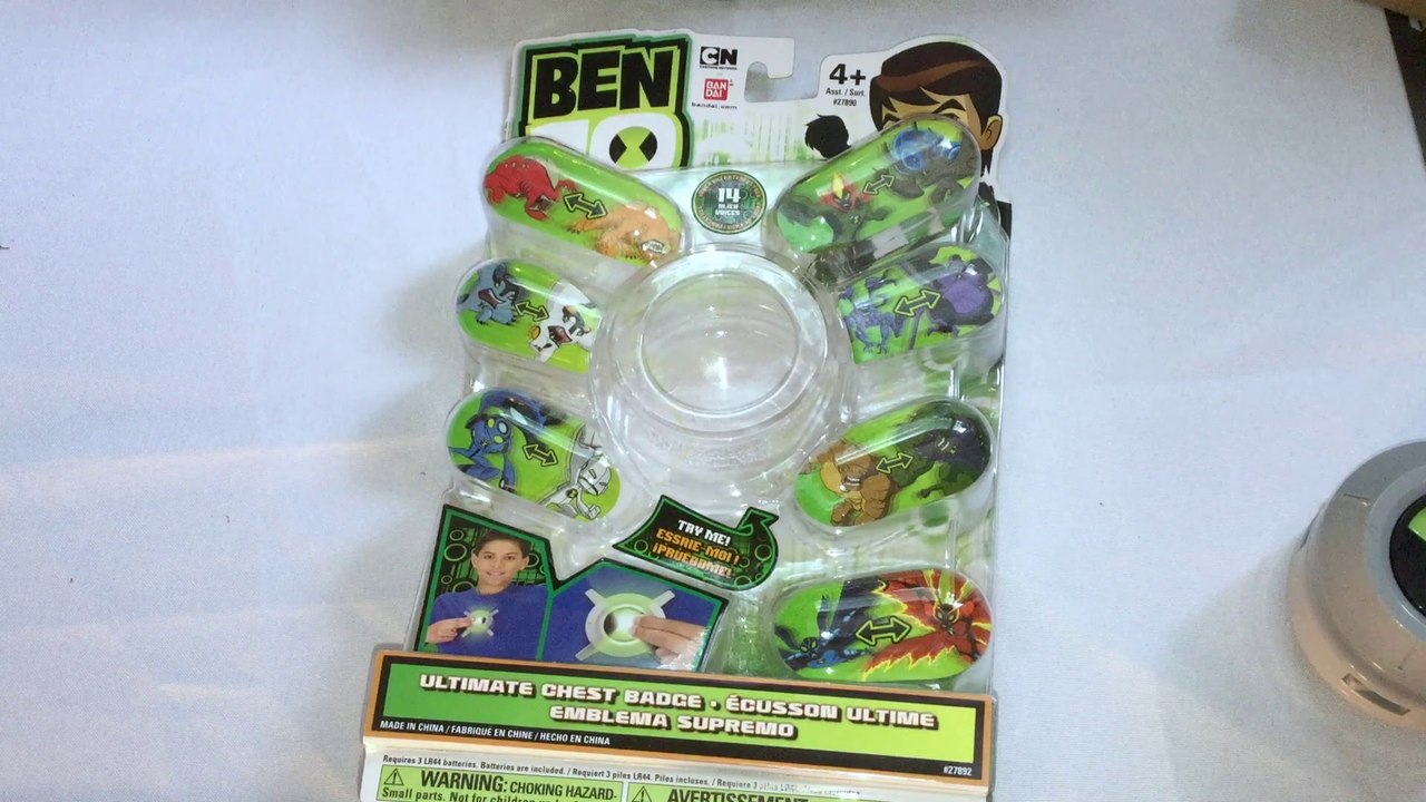 Ben 10: Ultimate Alien Ultimate Chest Badge Review