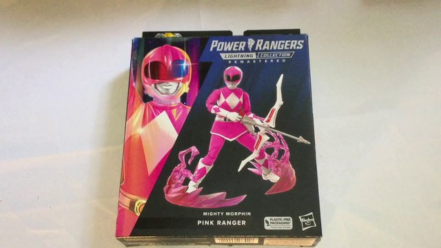Power Rangers Lightning Collection Mighty Morphin Pink Ranger Remastered Unboxing & Review