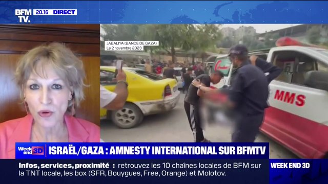 Guerre Israël-Hamas: pour la secrétaire générale d'Amnesty International, Agnès Callamard, le meilleur moyen de négocier la libération des otages est de le faire dans le cadre d'un cessez-le-feu