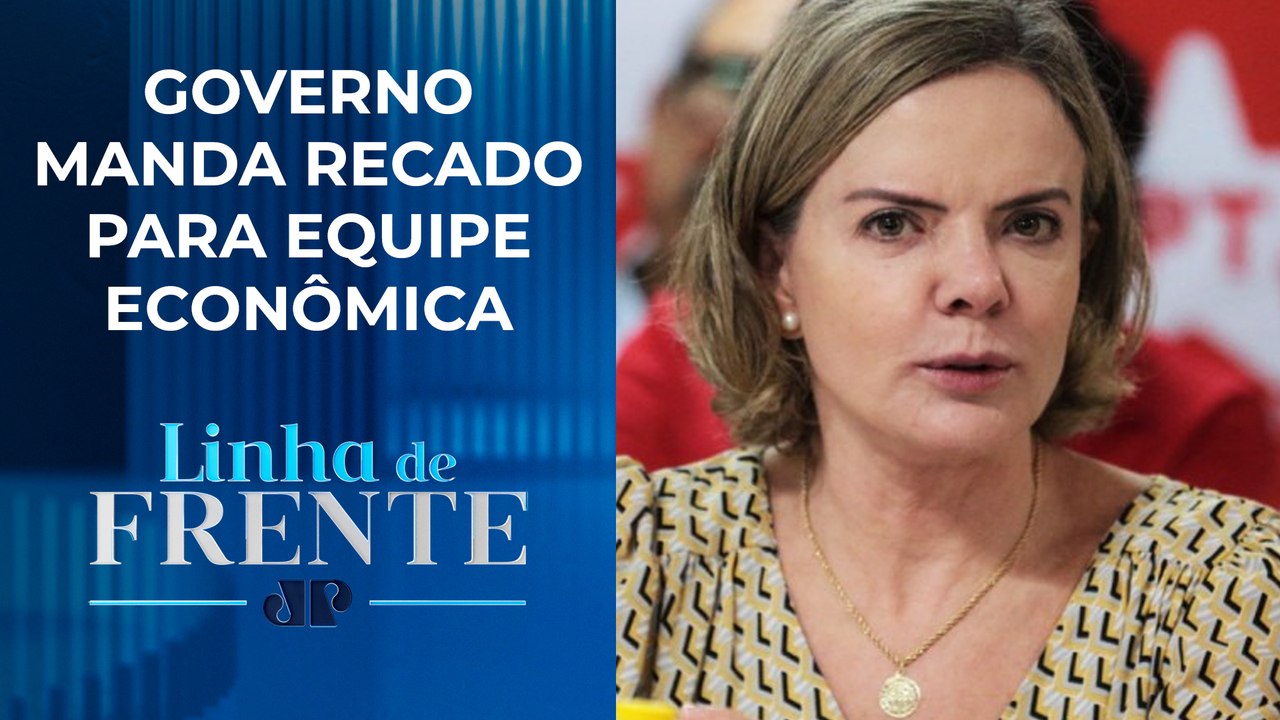 Gleisi Hoffmann critica Campos Neto por protesto no Banco Central | LINHA DE FRENTE