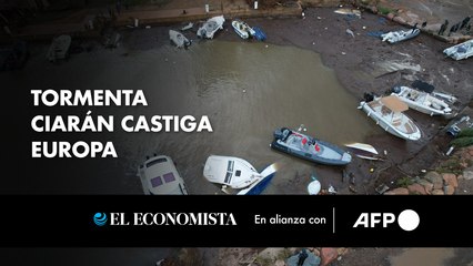 Tormenta Ciarán castiga Europa
