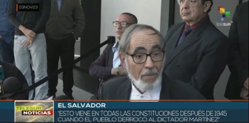 El Salvador: Abogados solicitaron al Tribunal Supremo Electoral rechazar la reelección presidencial