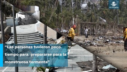 "Otis" es el huracán más fuerte en la historia del Pacífico Oriental, según la NOAA