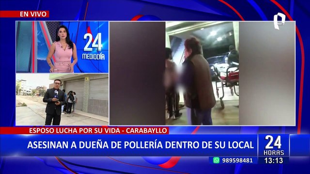 Asalto en Carabayllo: Esposo de empresaria asesinada queda grave tras recibir impacto de bala