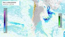 Sistema frontal y río atmosférico se alistan para ingresar a Chile
