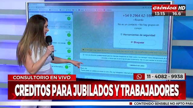 Consultorio en vivo: nuevos créditos para jubilados