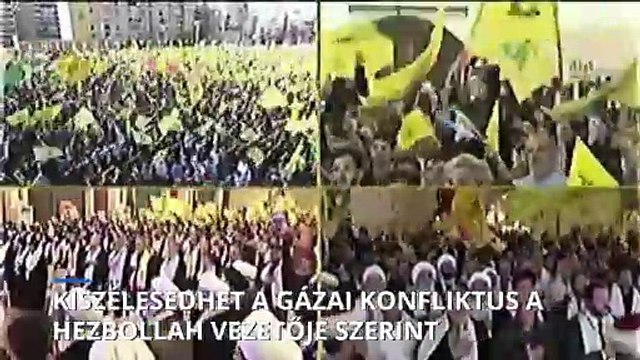 Kiszélesedhet a gázai konfliktus a Hezbollah vezetője szerint