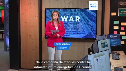 下载视频: Mapas de la guerra en Ucrania | Rusia vuelve a apuntar al sistema energético ucraniano