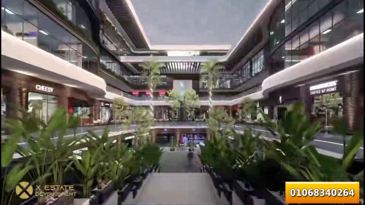 امتلك في مول اكس بلازا اول مول تجاري اداري طبي بالياسمين في القاهرة الجديدة