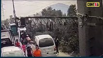 Revelan video de cómo cayó el Puente de Neza