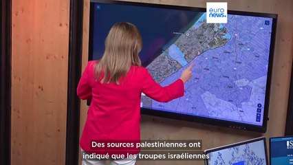 Guerre Israël-Hamas : une semaine d'offensive terrestre israélienne, cartes à l'appui