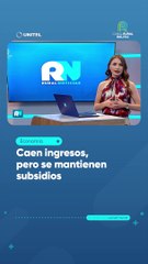 Caen ingresos, pero se mantienen subsidios