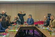 Puigdemont, Turull y Nogueras, tras reunirse en Bruselas
