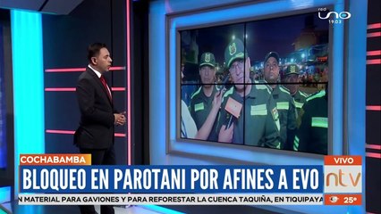 Evistas realizaron bloqueo "momentáneo" como advertencia al TSE