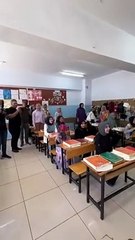 AKP'li Fatma Şahin, imam hatip ziyaretinde 'İslam yemini' ile karşılanmış!