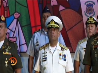 Realizan encendido de la Cruz de la FANB para dar la bienvenida a las Navidades Felices 2023