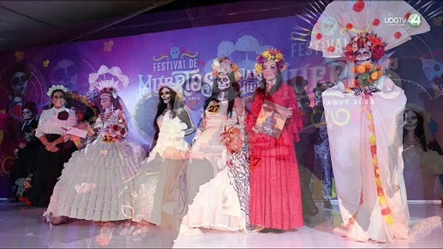 Con desfile de novias de catrinas, celebran el Día de Muertos en Tlaquepaque