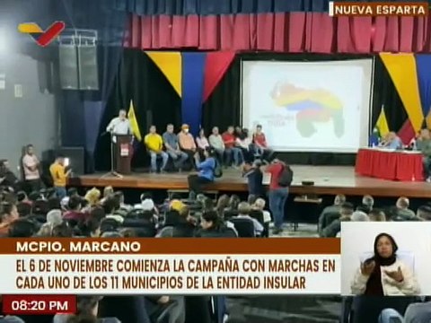 Nueva Esparta | Realizan juramentación del Comando de Campaña Venezuela Toda en defensa del Esequibo