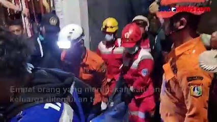 5 Rumah Terbakar,  1 Keluarga Terdiri dari 4 Orang Tewas di Rawa Badak Utara