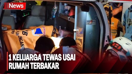 Diduga Terjebak Kebakaran,  1 Keluarga Terdiri dari 4 Orang Tewas di Rawa Badak Utara