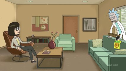 Rick and Morty 7x03 - Cold Open - Air Force Wong