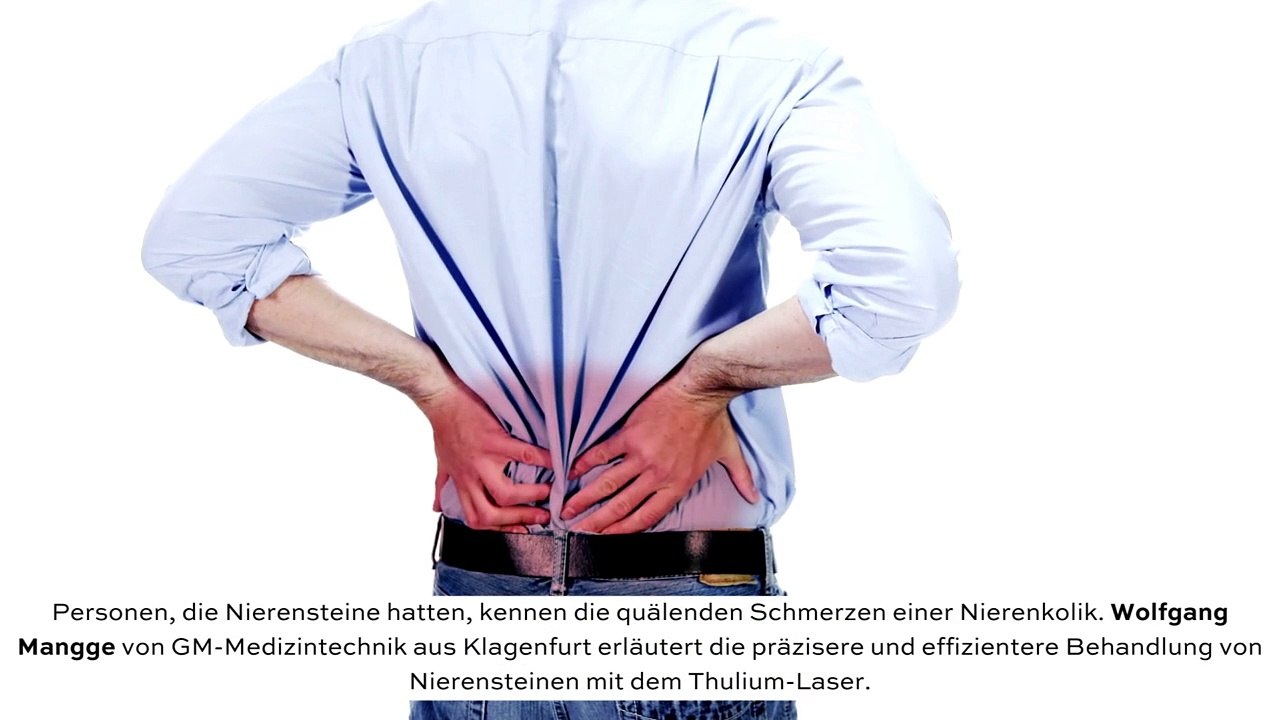 Wolfgang Mangge - Mit der Steinlasertechnologie Nieren- und Blasensteine pulverisieren (1)