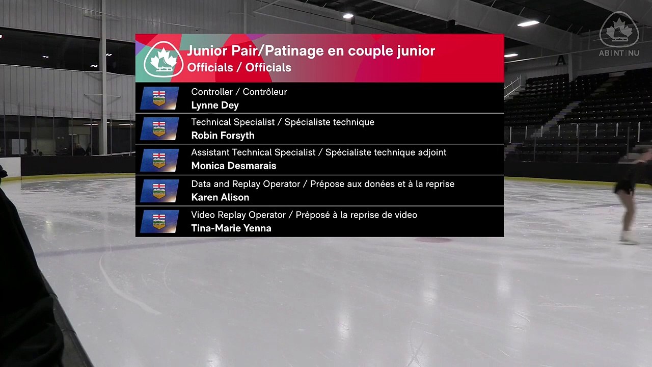 Junior Pair SP 2024 Skate AB l NT l NU Sectional Championships (24