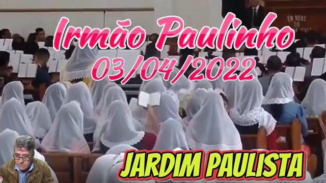 JARDIM PAULISTA SP IRMÃO PAULINHO DIA 03 04 2022 - DOMINGO DE FESTA EM SP.