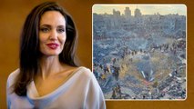 Hollywood Star Angelina Jolie Voices Concern Over Gaza Airstrikes